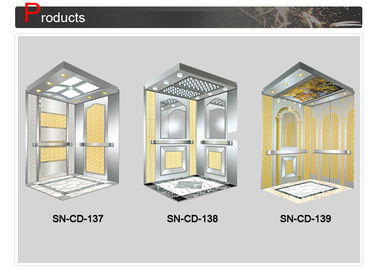 Panneau adapté aux besoins du client de milieu de miroir de cadre d'acier inoxydable de plafond et de plancher