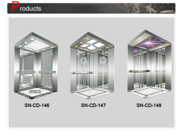 Cadre d'acier inoxydable de décoration d'ascenseur avec le panneau acrylique blanc d'éclairage