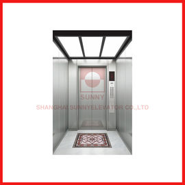 Ascenseur à grande vitesse arrière de contrepoids, petit type de pièce d'ascenseur de machine