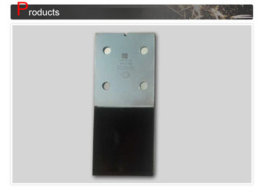Rails de guide durables en métal avec la norme coréenne 127*89*16mm pour des pièces d'ascenseur