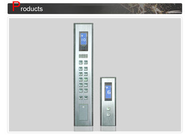 Panneau de cannette de fil d'ascenseur de passager/panneau fonctionnant de voiture d'ascenseur acier inoxydable de miroir