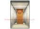 Décoration résidentielle de cabine d'ascenseurs de miroir d'or pour l'ascenseur de passager