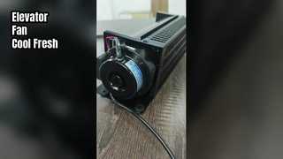 Le ventilateur d'ascenseur refroidit et ventile 15 W