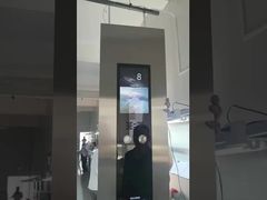Regardez la charge à grande vitesse de l'ascenseur 1600kg d'hôpital d'acier inoxydable de délié pour la démonstration d'hôpital