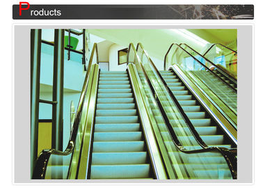 Grandes vitesses à vitesse réduite 100 Fpm de Fpm de promenade mobile d'escalator d'escalator économiseur d'énergie de souterrain 15