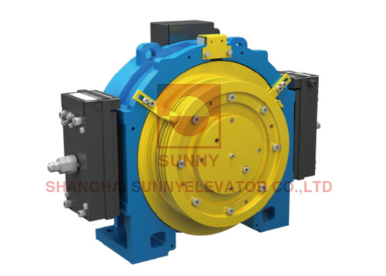 450 - 630 kg machine de traction sans engrenage de haute sécurité avec frein de sécurité