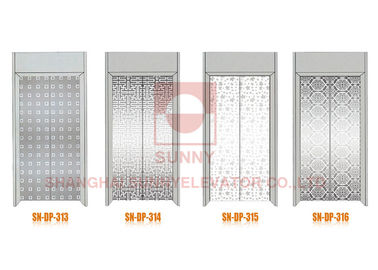 Reflétez/système gravé à l'eau-forte de porte d'ascenseur de décoration de cabine d'ascenseur