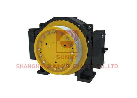 Machine de traction sans engrenage pour ascenseurs avec une capacité de charge de 1600-2500 kg et une vitesse de 1,0 à 3,0 m/s