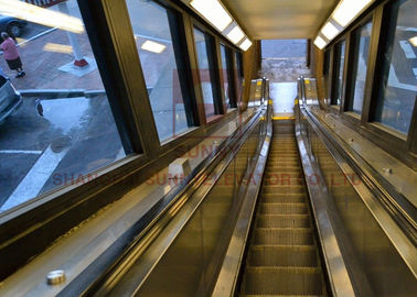 Escalator fiable sûr de promenade mobile 30° 0.5m/s pour le grand mail de supermarché