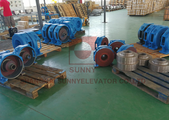 220 / 380V Magnéte permanent Synchrone machine de traction sans engrenage pour les pièces de levage
