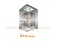 Cabine d'ascenseur de passager de maison d'acier inoxydable avec la conception gravure à l'eau-forte de miroir
