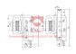 Soulevez les pièces de rechange SN-SG-AQ10A 0.25~2.50m/S d'ascenseur de vitesse de sécurité