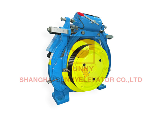 Machine de traction sans engrenage pour 400 mm de faisceau 32 pôles bloc frein DC110V Voltage de freinage 6300kg-1600kg Capacité
