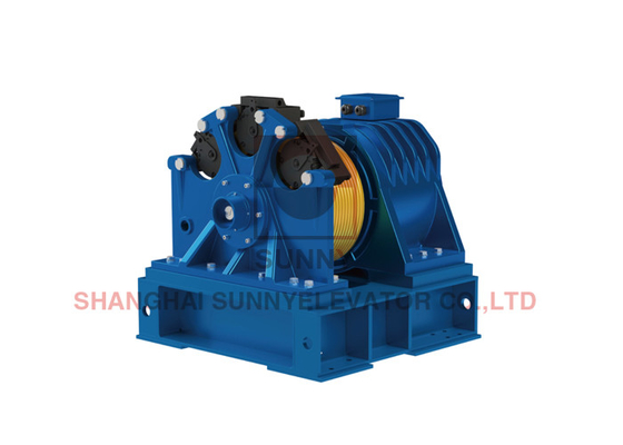 Appareil de traction sans engrenage pour ascenseur avec un diamètre de filetage Phi de 540 mm