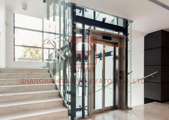 Porte de cabine à ouverture centrale à deux panneaux certifiée CE - Système de porte d'ascenseur durable et silencieux