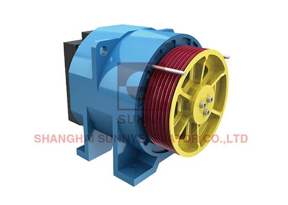 Machine d'ascenseur sans engrenage de 450~1000KG pour ascenseurs panoramiques