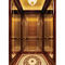 Mur gravure à l'eau-forte de miroir de panneau de décoration de cabine d'ascenseur en bois solide avec le type de luxe
