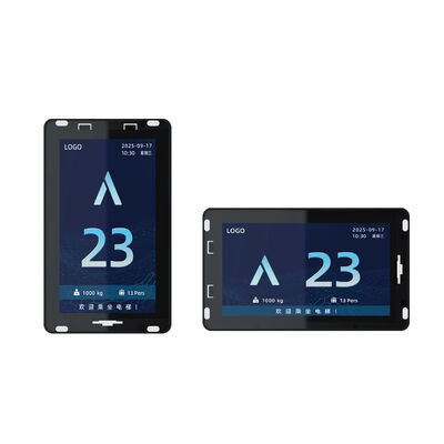 7 pouces d'affichage multimédia d'ascenseur MCTC-HCB-T7070/S pour puissance de 3,9 W/4,8 W