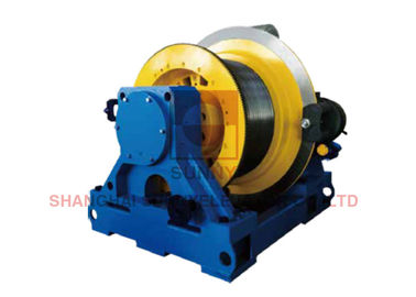 1600kg chargent la machine sans engrenages de traction de la poulie 81.7kw de 710mm pour l'ascenseur