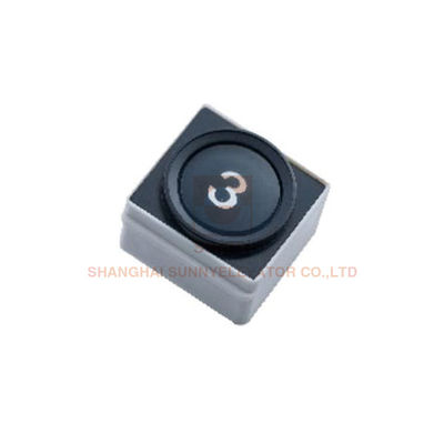 Bouton tactile d'ascenseur rond en plastique avec structure de cassette pour fonctionnement 12-24 V