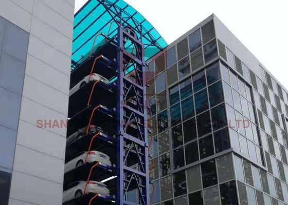 Ascenseur de levage vertical à faible bruit de stationnement du garage 380V avec la porte automatique